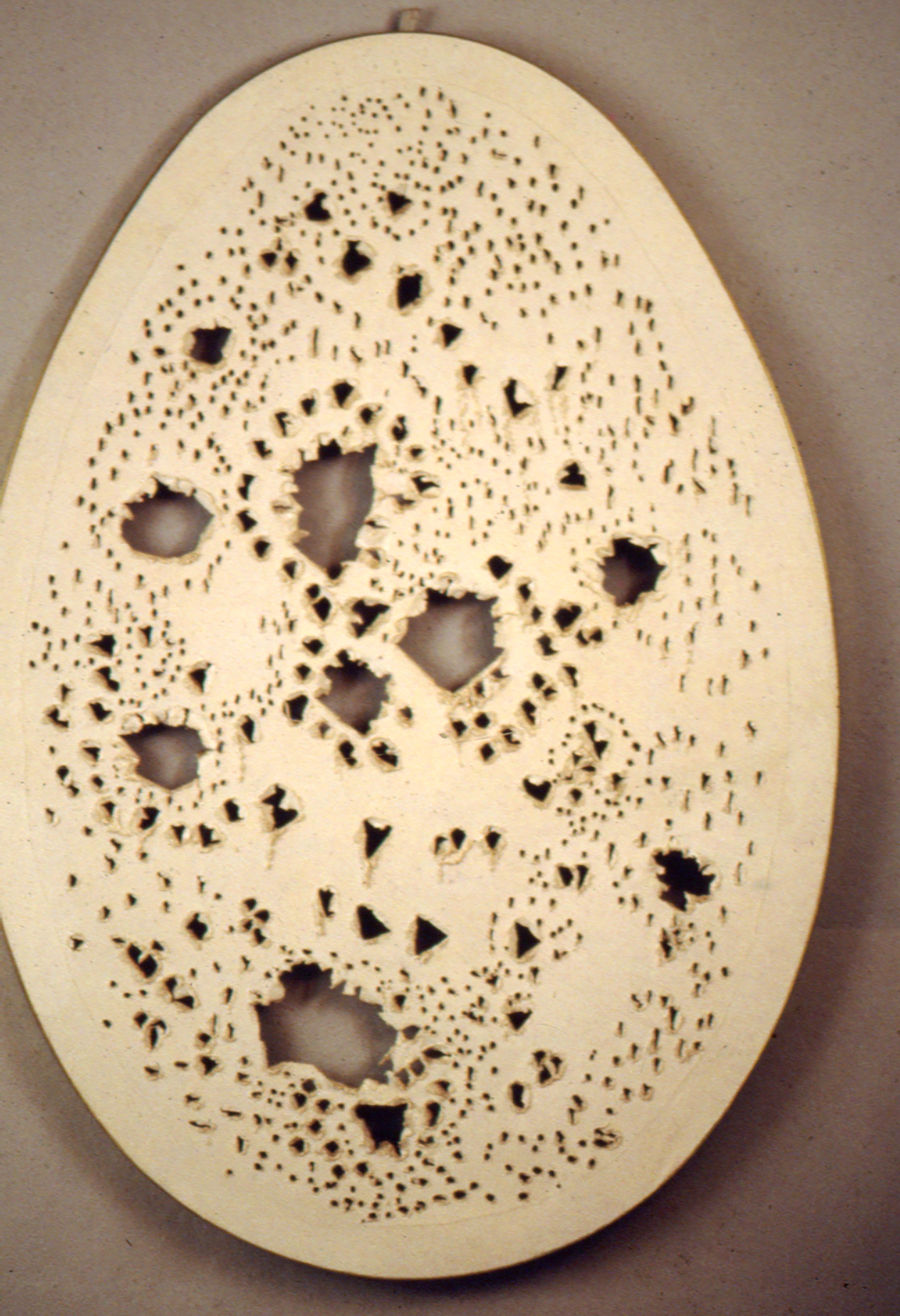 Lucio Fontana, Concetto spaziale. La fine di Dio, 1963